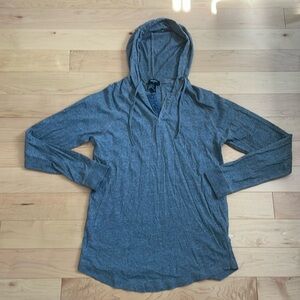 Forever21 Men’s Long Sleeve Henley Hoodie